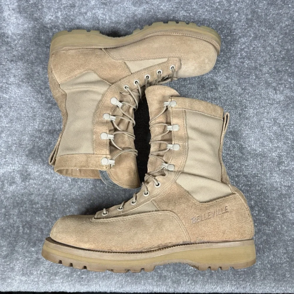 Belleville Boots Waterproof Combat Flight Gore-Tex‎ Vibram Military Men's 8.5R